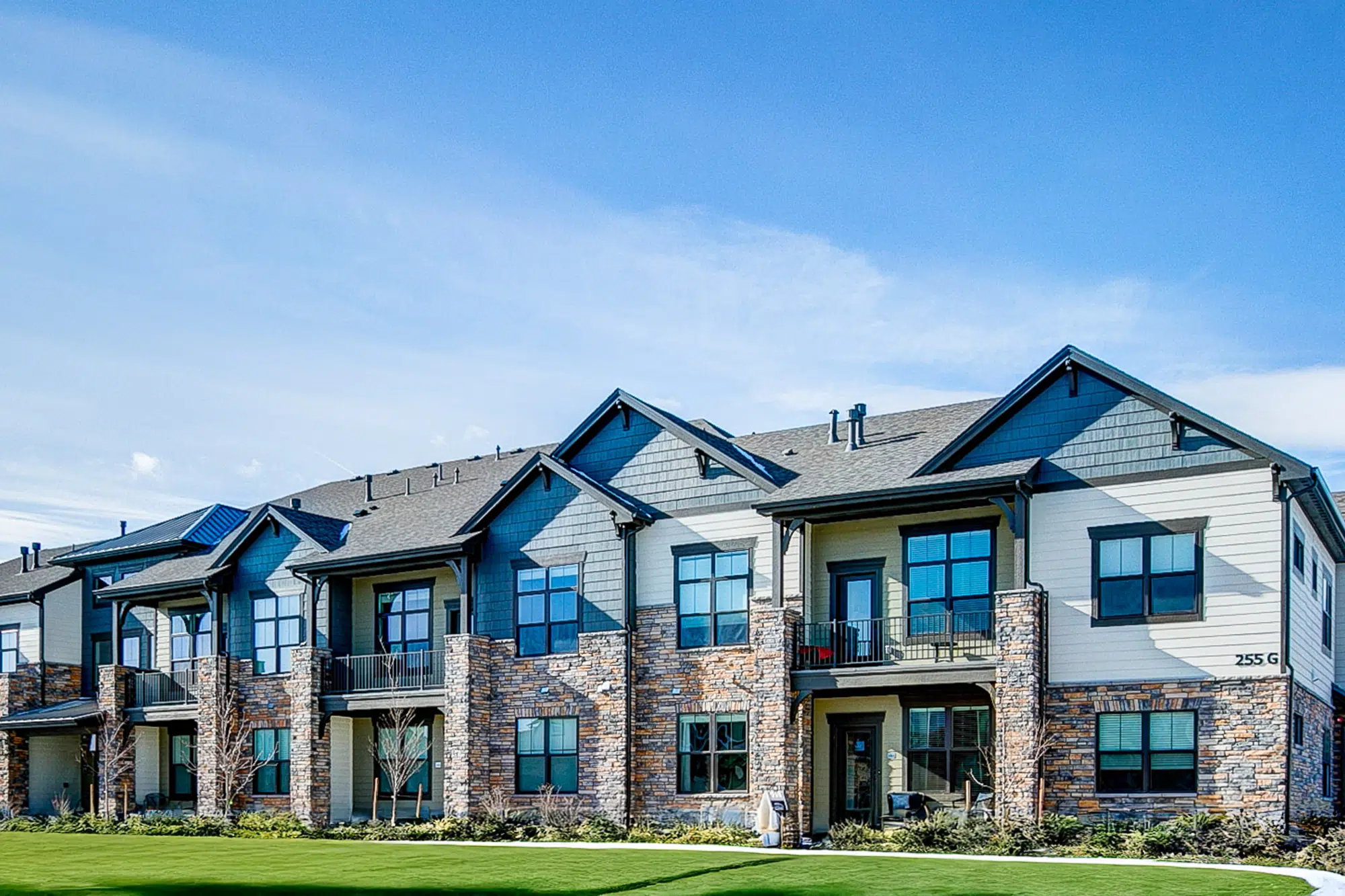 Multifamily condo building in Longmont, CO