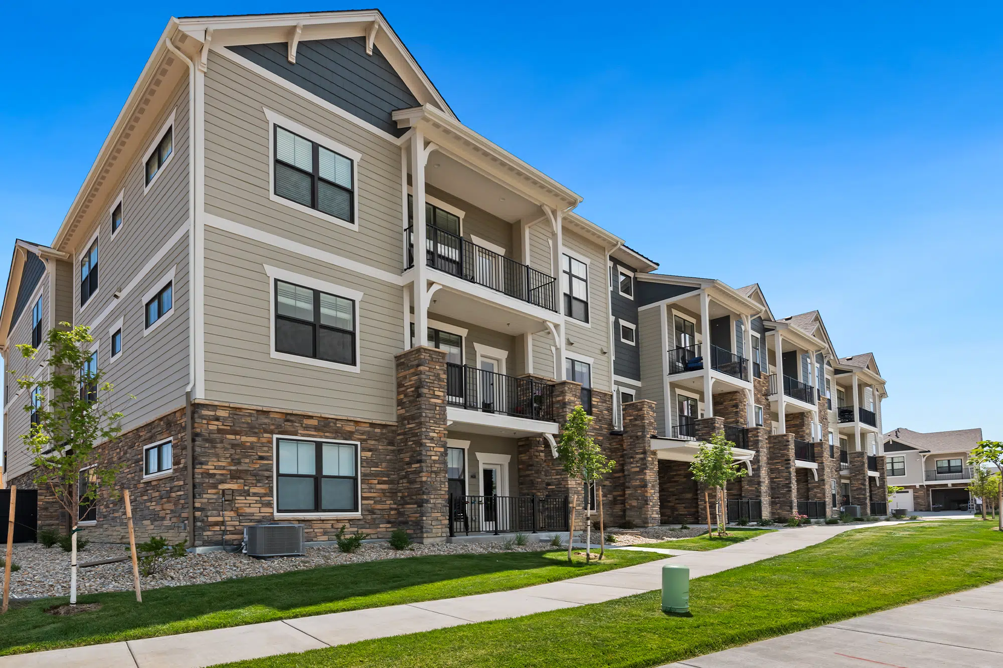 Multifamily condo building in Loveland, CO
